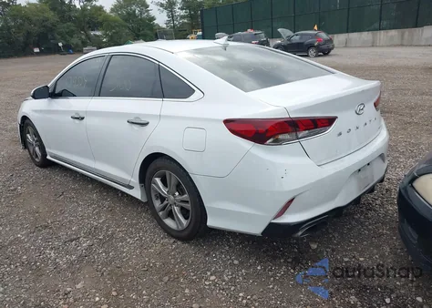 2018 Hyundai Sonata Sport+ from USA, damaged, VIN 5NPE34AFXJH715623